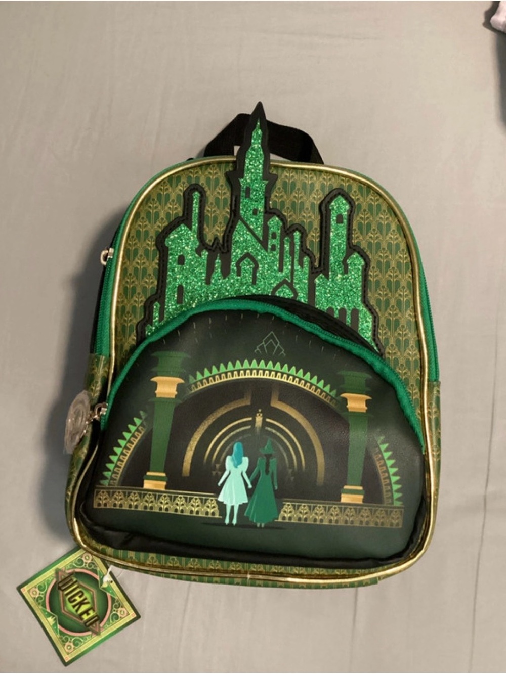 Emerald Oz-Themed Women’s Mini Backpack